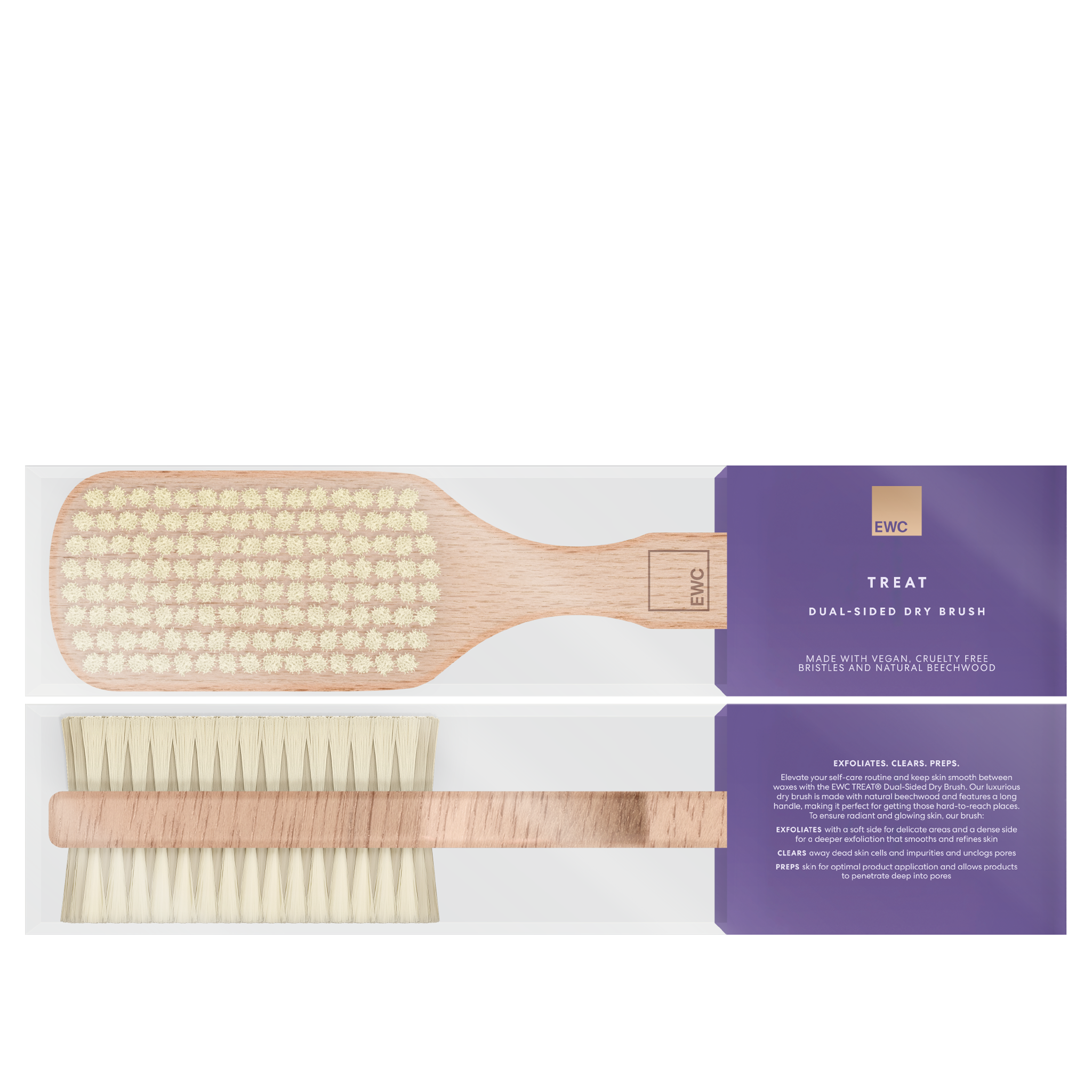 Dual-Sided Dry Brush