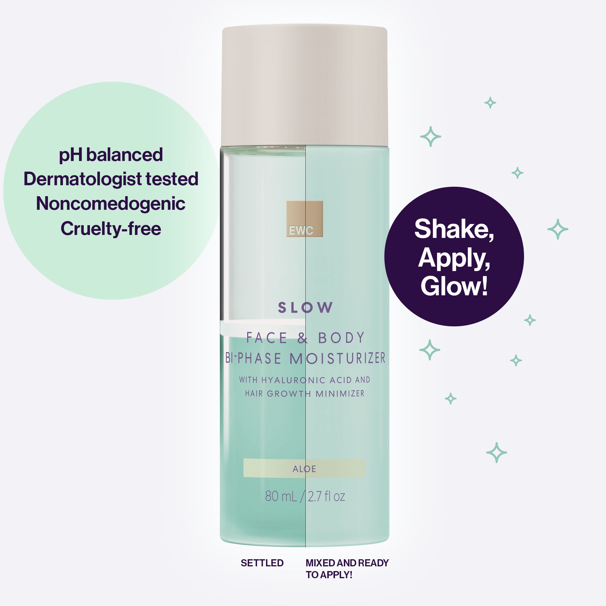 Face & Body Bi-Phase Moisturizer - Image 2