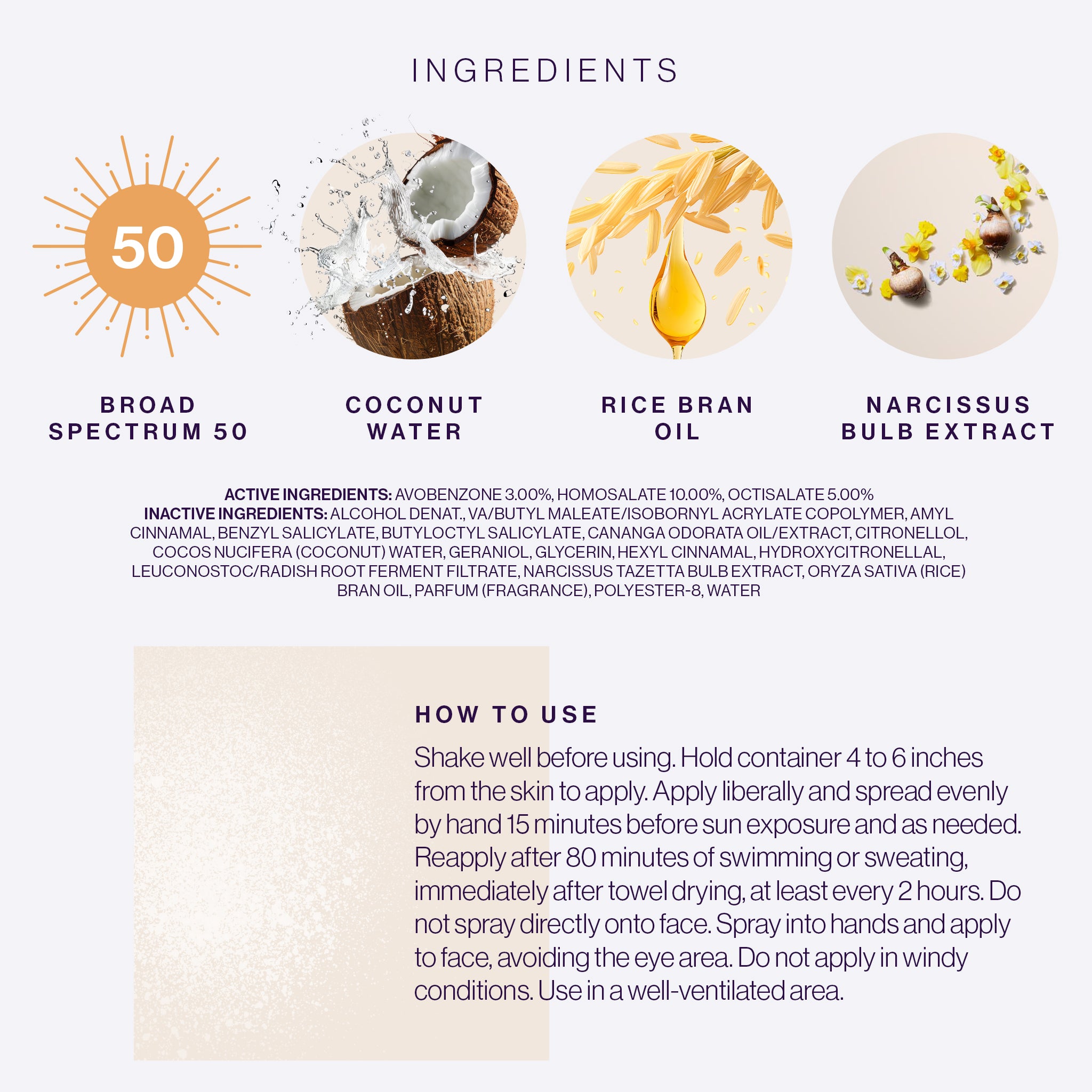 Lightweight SPF 50 Sunscreen Spray - Image 5